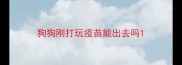 狗狗刚打玩疫苗能出去吗