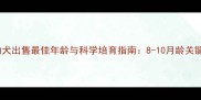 德牧幼犬出售最佳年龄与科学培育指南8-10月龄关键期全