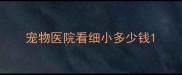 宠物医院看细小多少钱