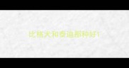比格犬和泰迪那种好