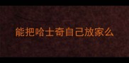 能把哈士奇自己放家么