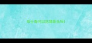 哈士奇可以吃猪骨头吗