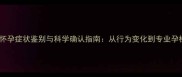 猫咪怀孕症状鉴别与科学确认指南从行为变化到专业孕检全
