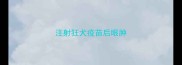 注射狂犬疫苗后眼肿