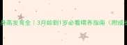 博美幼犬身高发育全3月龄到1岁必看喂养指南附成长对比图