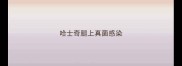 哈士奇腿上真菌感染