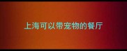 上海可以带宠物的餐厅