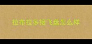 拉布拉多接飞盘怎么样