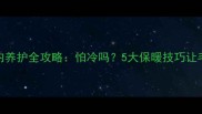 金毛犬冬季室内养护全攻略怕冷吗5大保暖技巧让毛孩子温暖过冬