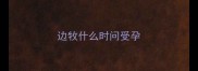 边牧什么时问受孕