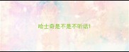 哈士奇是不是不听话