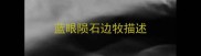 蓝眼陨石边牧描述