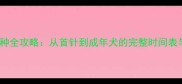 幼犬疫苗接种全攻略从首针到成年犬的完整时间表与注意事项