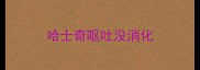 哈士奇呕吐没消化