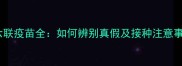 狗狗六联疫苗全如何辨别真假及接种注意事项