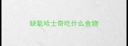 缺氧哈士奇吃什么食物
