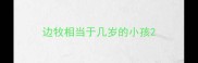 边牧相当于几岁的小孩