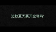 边牧夏天要开空调吗