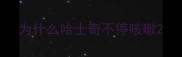 为什么哈士奇不停咳嗽