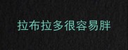 拉布拉多很容易胖