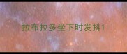 拉布拉多坐下时发抖