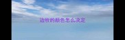 边牧的颜色怎么决定