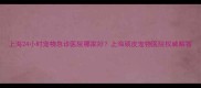 上海24小时宠物急诊医院哪家好上海顽皮宠物医院权威解答