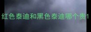红色泰迪和黑色泰迪哪个贵