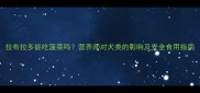 拉布拉多能吃菠菜吗营养师对犬类的影响及安全食用指南