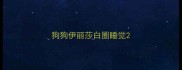 狗狗伊丽莎白圈睡觉