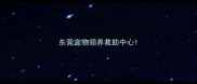 东莞宠物领养救助中心