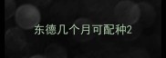 东德几个月可配种