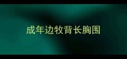 成年边牧背长胸围