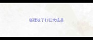 狐狸咬了打狂犬疫苗