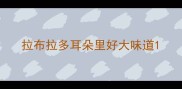 拉布拉多耳朵里好大味道