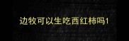 边牧可以生吃西红柿吗