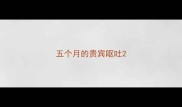 五个月的贵宾呕吐