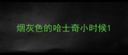 烟灰色的哈士奇小时候