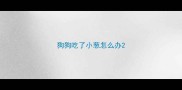 狗狗吃了小葱怎么办