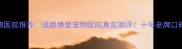 成都宠物医院推荐成都博爱宠物医院真实测评十年老牌口碑医院全