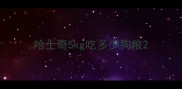 哈士奇5kg吃多少狗粮