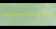 狗狗耳朵红肿包怎么办耳部肿块原因及家庭护理指南附就医时机判断