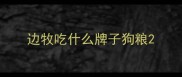 边牧吃什么牌子狗粮