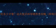 拉布拉多吃多少才够幼犬成犬科学喂养全攻略附每日食谱