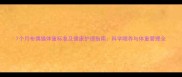 7个月布偶猫体重标准及健康护理指南科学喂养与体重管理全