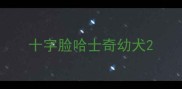 十字脸哈士奇幼犬