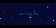 给狗狗接种疫苗时间表