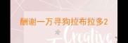 酬谢一万寻狗拉布拉多
