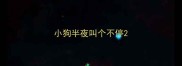 小狗半夜叫个不停