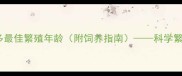 CKU认证拉布拉多最佳繁殖年龄附饲养指南科学繁育与健康管理全